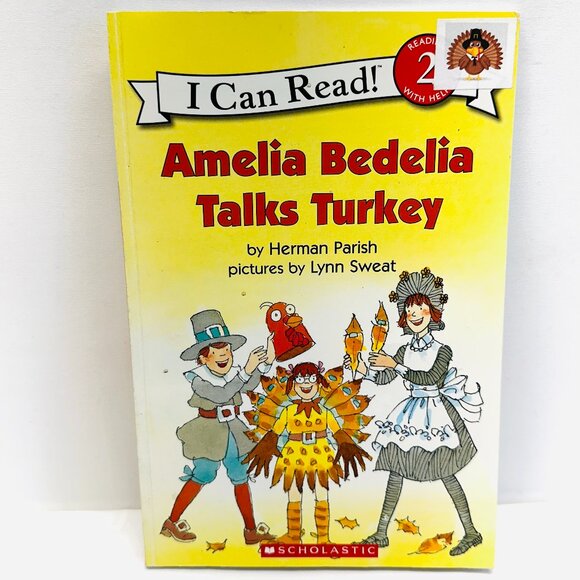 Amelia Bedelia Talks Turkey: I Can Read! Paperback By Herman Parish - Picture 1 of 3